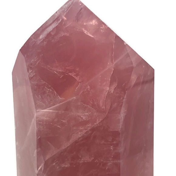 Rose Quartz Tower Point Healing Stone Crystal - Picture 5 of 11